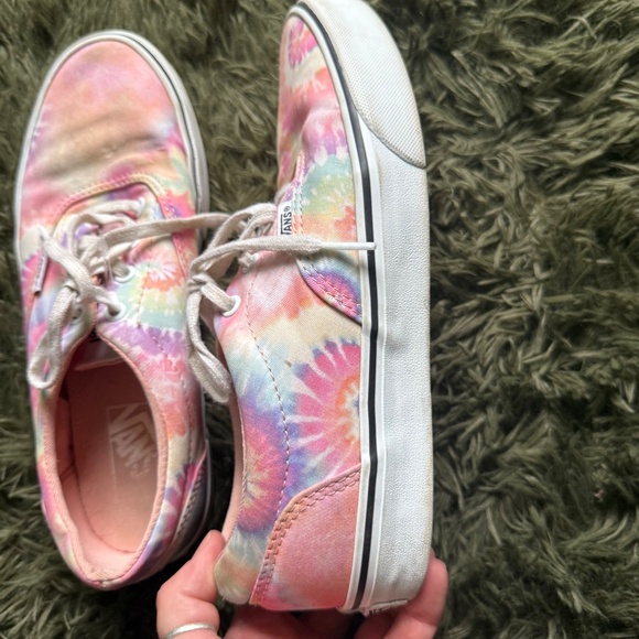 Tie Dye VANS Sneakers Women's size 9 - Picture 3 of 8